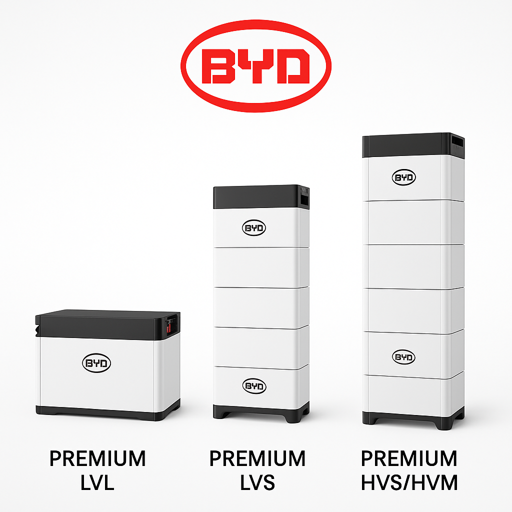 BYD Battery Storage from CV solar | Capital Valley Solar
